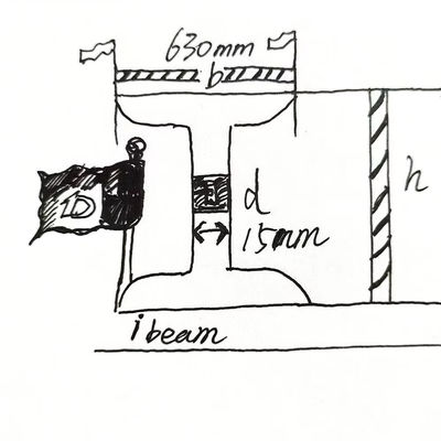 巨大なストック H BEAM ホットロールフラング 幅100mm-1000mm ASTM JIS BS EN 標準 A36 A572 A992 S235jr J0 J2 S355jr